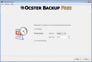 Ocster Backup Free - náhled