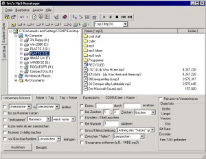 Mp3 Renatager - náhled
