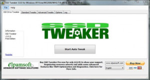SSD Tweaker - náhled