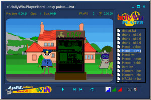 HollyWin Player - náhled