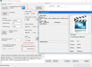 VCT - Video Converter & Transcoder - náhled