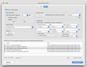 BatchOutput Office Suite - náhled