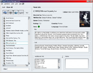 MeD´s Movie Manager - náhled