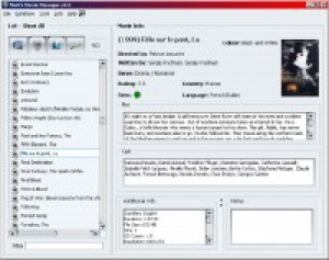 MeD´s Movie Manager - náhled