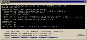 Pazera Free MOV to AVI Converter - náhled