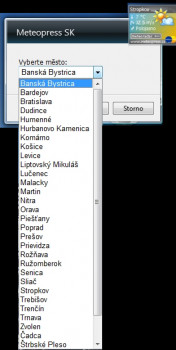 Meteopress Vista Gadget SK - náhled