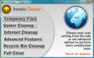 AtomicCleaner - náhled