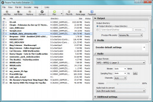 Pazera Free Audio Extractor - náhled