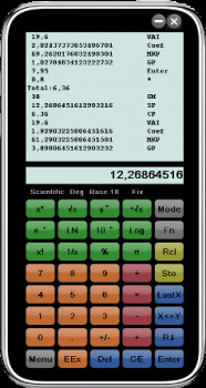MyCalc2 - náhled