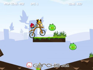 Angry Birds Bike Revenge - náhled