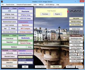 Imatest Image Sensor - náhled