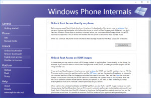 Windows phone internals как пользоваться