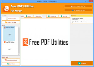 PDF Merger - náhled