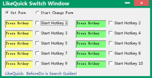 LikeQuick Switch Window - náhled