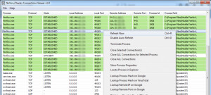NoVirusThanks Connections Viewer - náhled