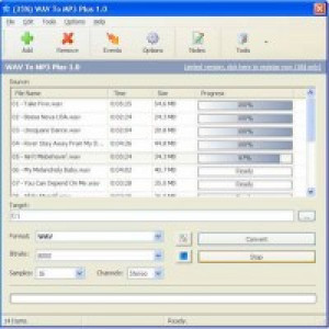 WAV to MP3 Plus - náhled