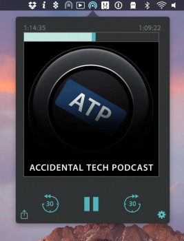 PodcastMenu - náhled