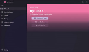 RyTuneX - náhled