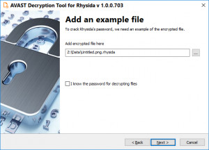 Avast Decryption Tool for Rhysida - náhled