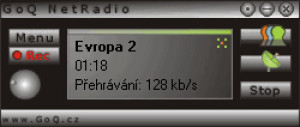 GoQ - NetRadio - náhled