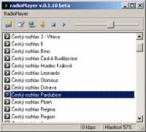 radioPlayer - náhled