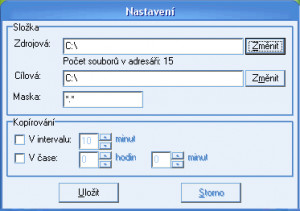 Archivátor - náhled