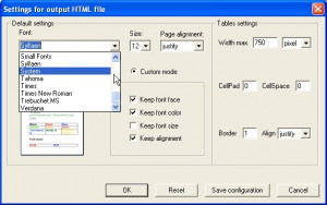 RTF to XHTML Converter - náhled