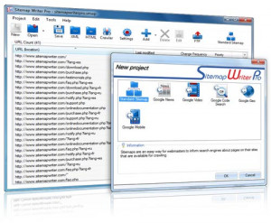 Sitemap Writer Pro - náhled