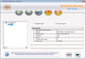 Pen Drive Files Restoration - náhled