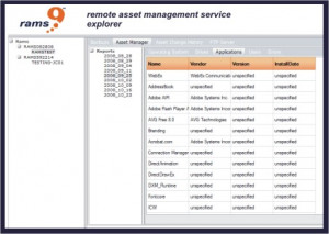 Remote Asset Management System - náhled