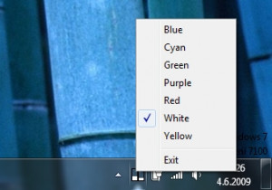 CPU Usage in Tray - náhled