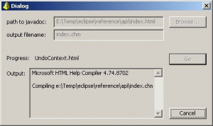javadoc2chm - náhled
