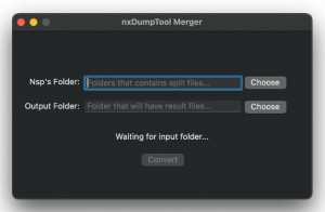 nxDumpTool-Merger - náhled