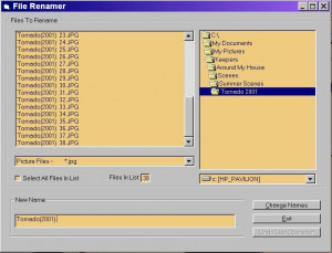 Fracaro File Renamer - náhled