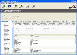 Computer Inventory - náhled