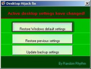 Desktop Hijack Fix  - náhled