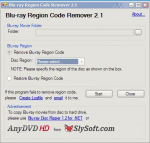 Blu-ray Region Code Remover - náhled