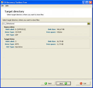 CD Recovery Toolbox - náhled