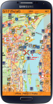 SmartMaps: GPS mapy a navigace - náhled