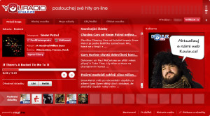 YouRadio player - náhled