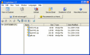 Cryptainer LE - náhled
