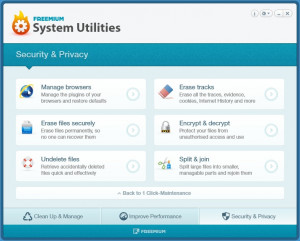 Freemium System Utilities  - náhled
