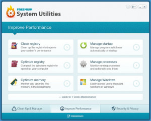 Freemium System Utilities  - náhled