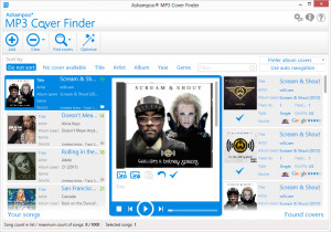 Ashampoo MP3 Cover Finder - náhled