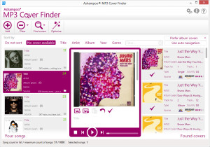 Ashampoo MP3 Cover Finder - náhled