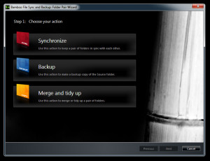 Bamboo File Sync and Backup - náhled