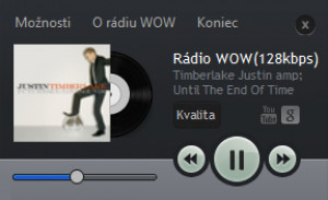 Rádio WOW Player - náhled