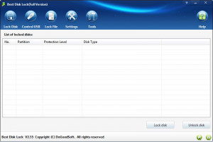Best Disk Lock - náhled