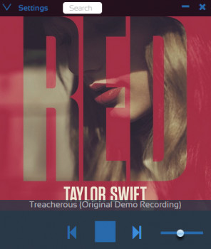 Xposed Audio Player - náhled