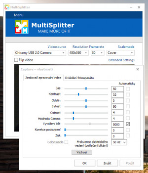 MultiSplitter - náhled